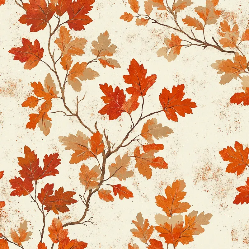 Autumn Leaves Seamless Patterns