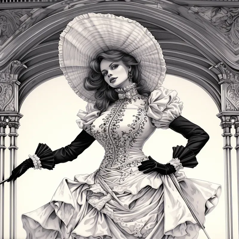 Fantastic Fashion Coloring Books