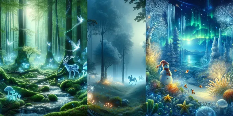 Enchanted Nature Visions generated by undefined