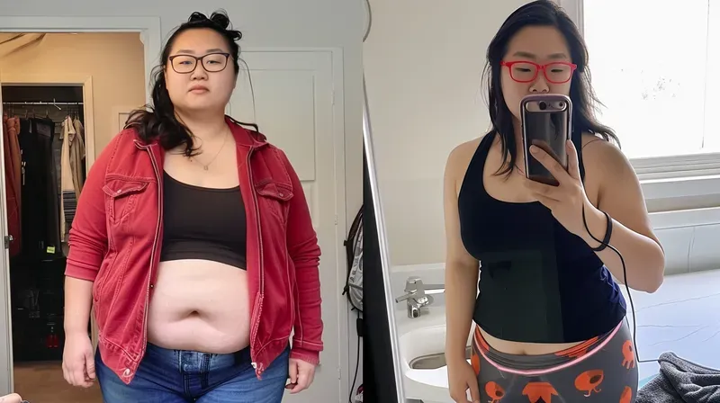Before After Realistic Weight Loss Pics