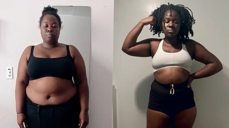 Before After Realistic Weight Loss Pics