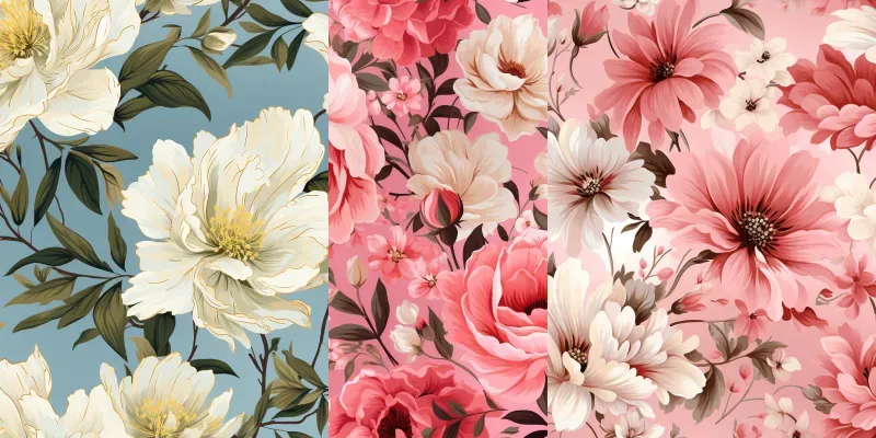 Delicate Floral Patterns generated by undefined
