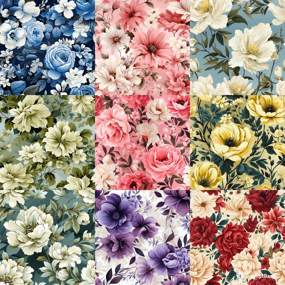 Delicate Floral Patterns