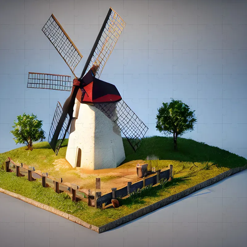 Miniature Farm And Country Buildings