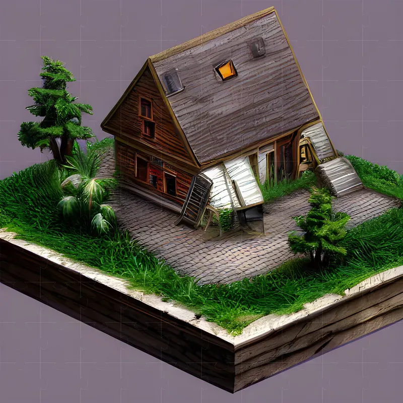 Miniature Farm And Country Buildings
