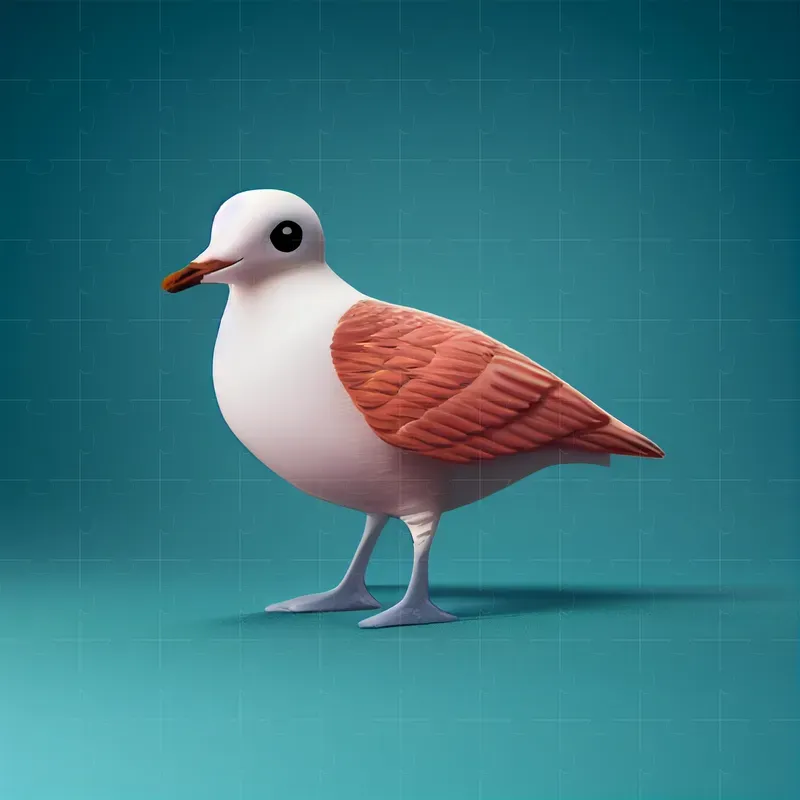 Tiny Cute Porcelain Birds