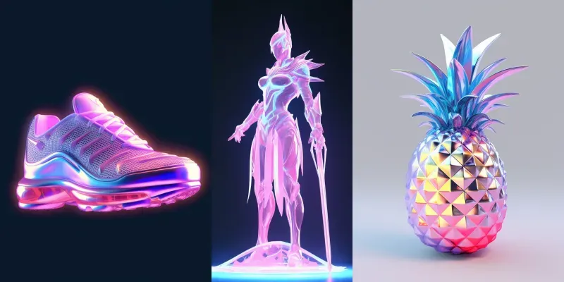 Fancy Holographic Effects generated by undefined