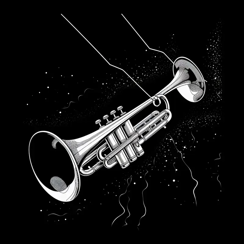 Black And White Musical Instruments