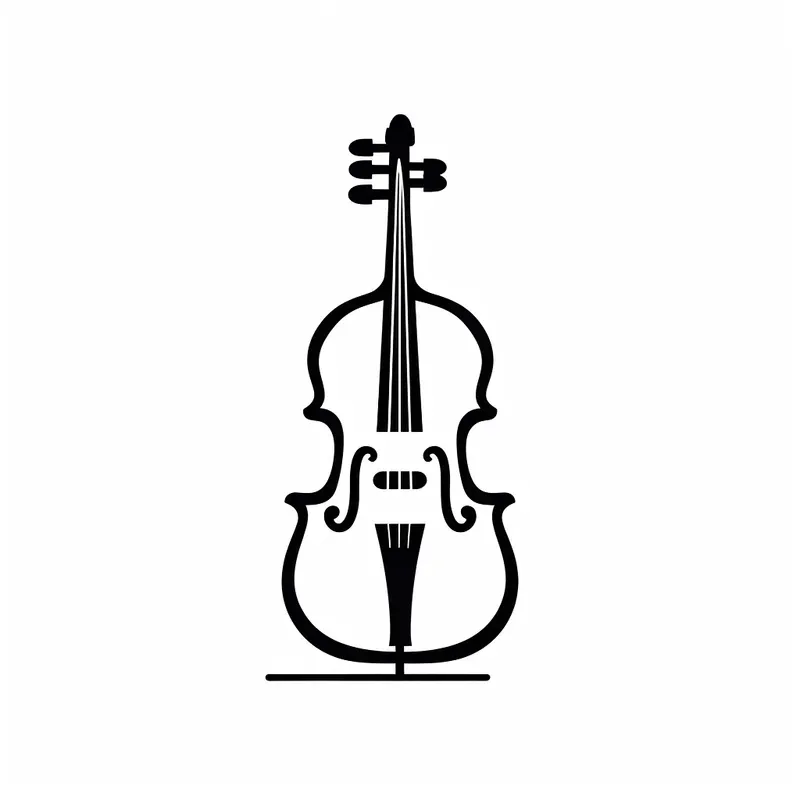Black And White Musical Instruments