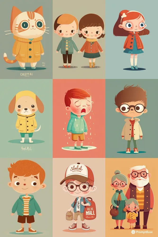 Children Character Designs