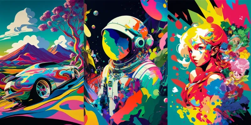 Pop Art Style generated by undefined