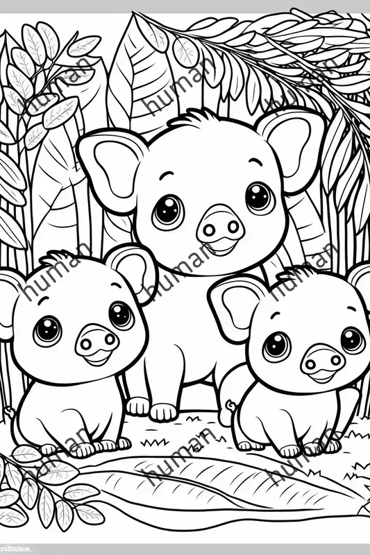 Animal Coloring Book For Kids