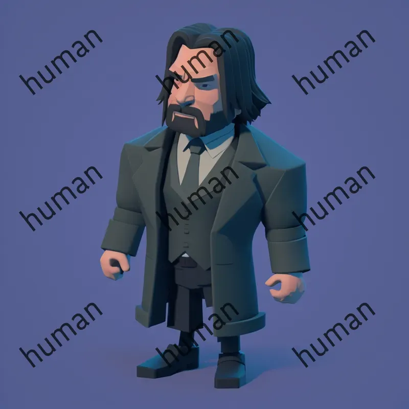 Cute Clash Of Clans Style 3D Characters