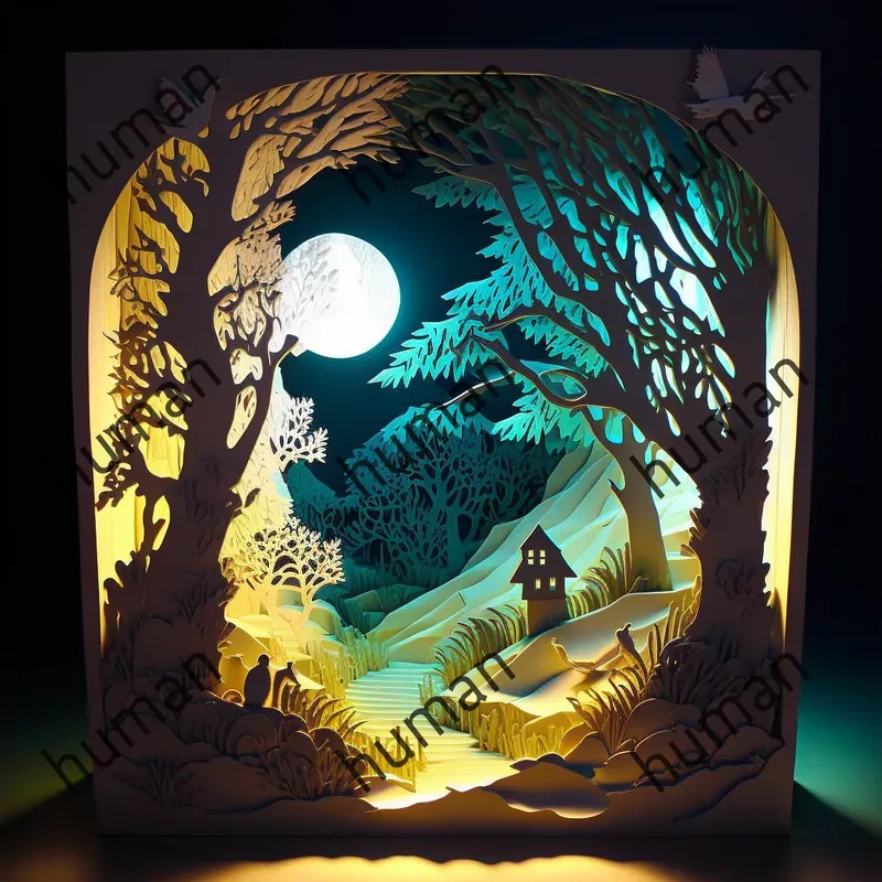 Stunning Layered Paper Art