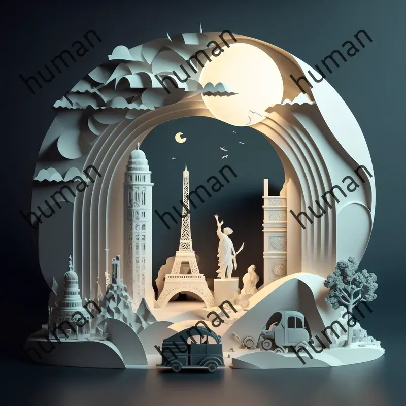 Stunning Layered Paper Art