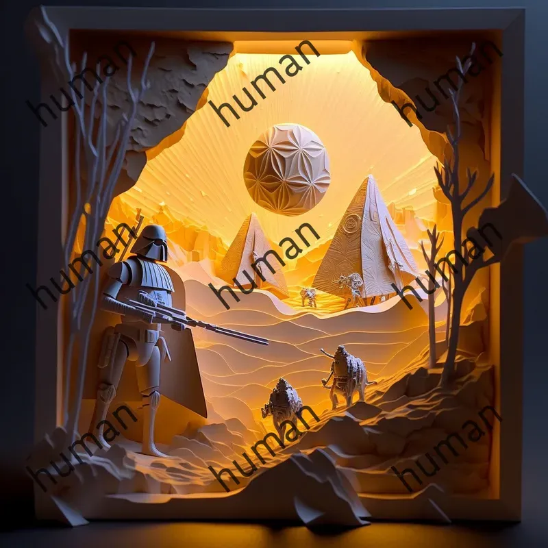 Stunning Layered Paper Art