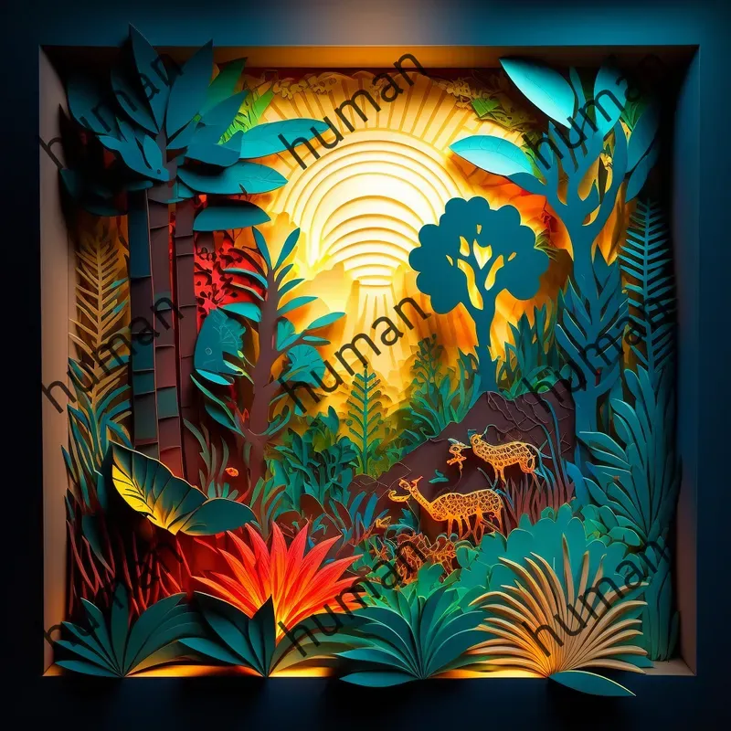 Stunning Layered Paper Art