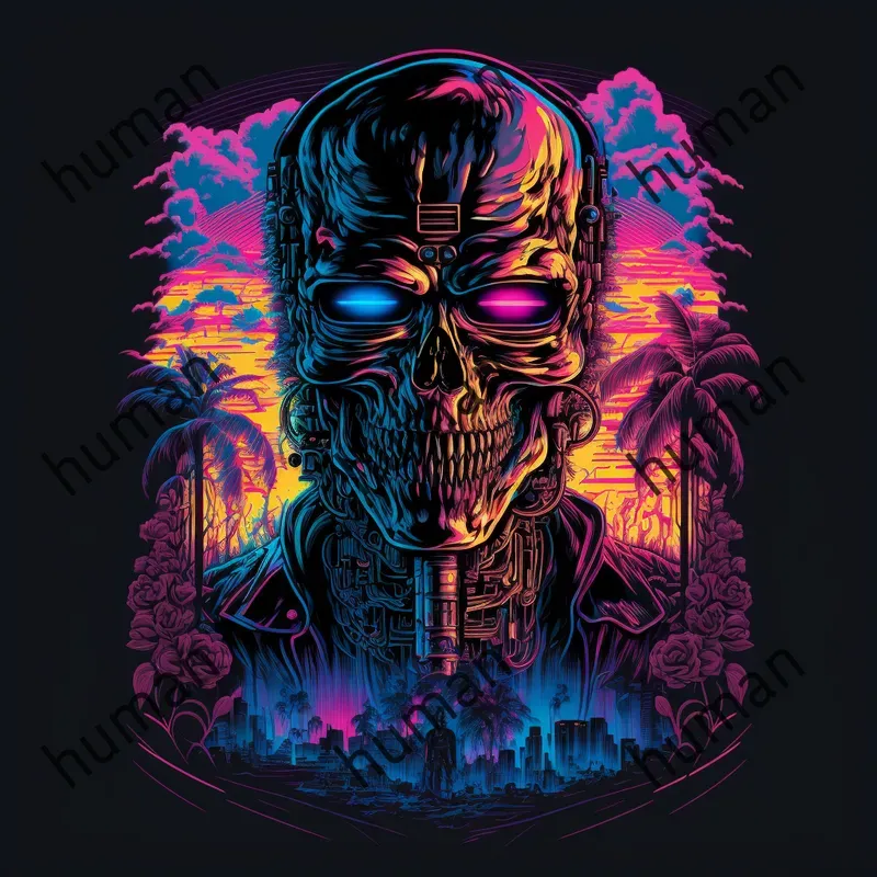 Cyberpunk T-shirt Graphic Designs