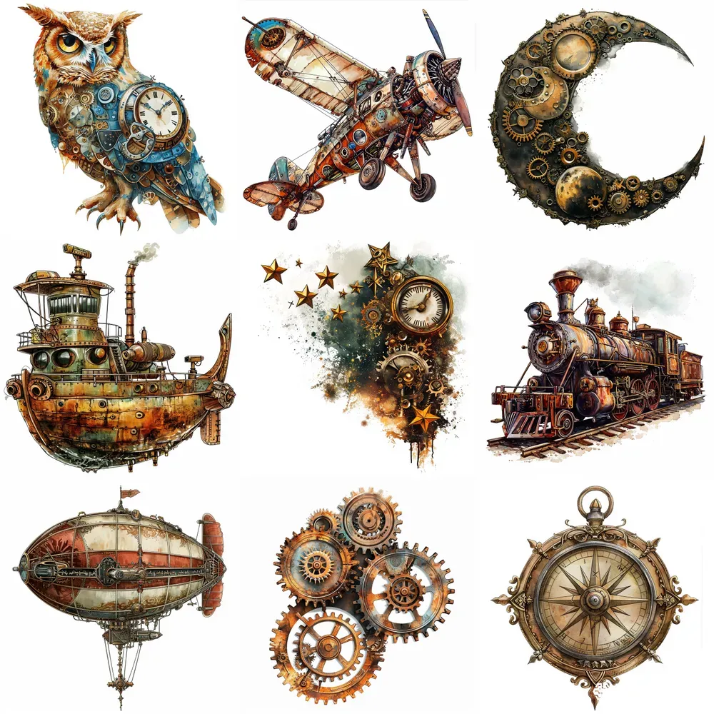 Steampunk Clip Art