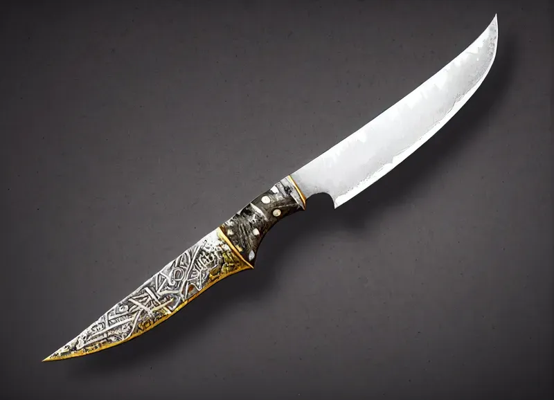 Meteorite Forged Dagger
