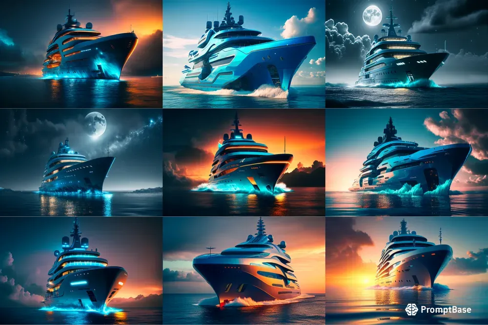 Futuristic Mega Yachts