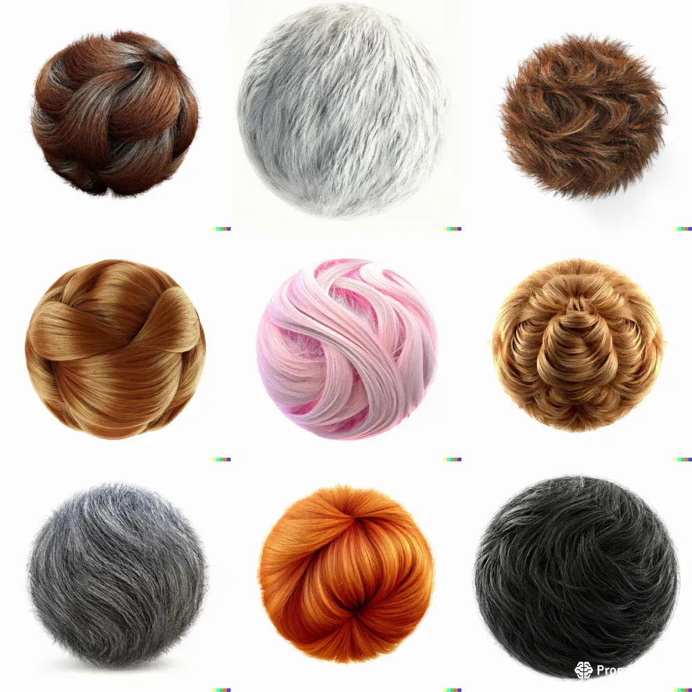 Beautiful Hair Balls