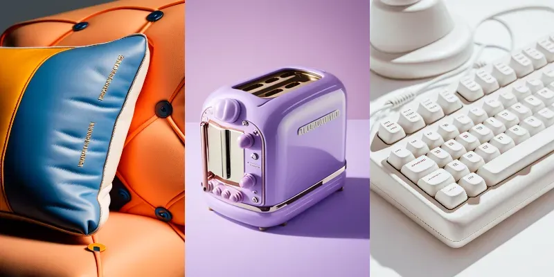 Avant Garde Product Photographs generated by undefined