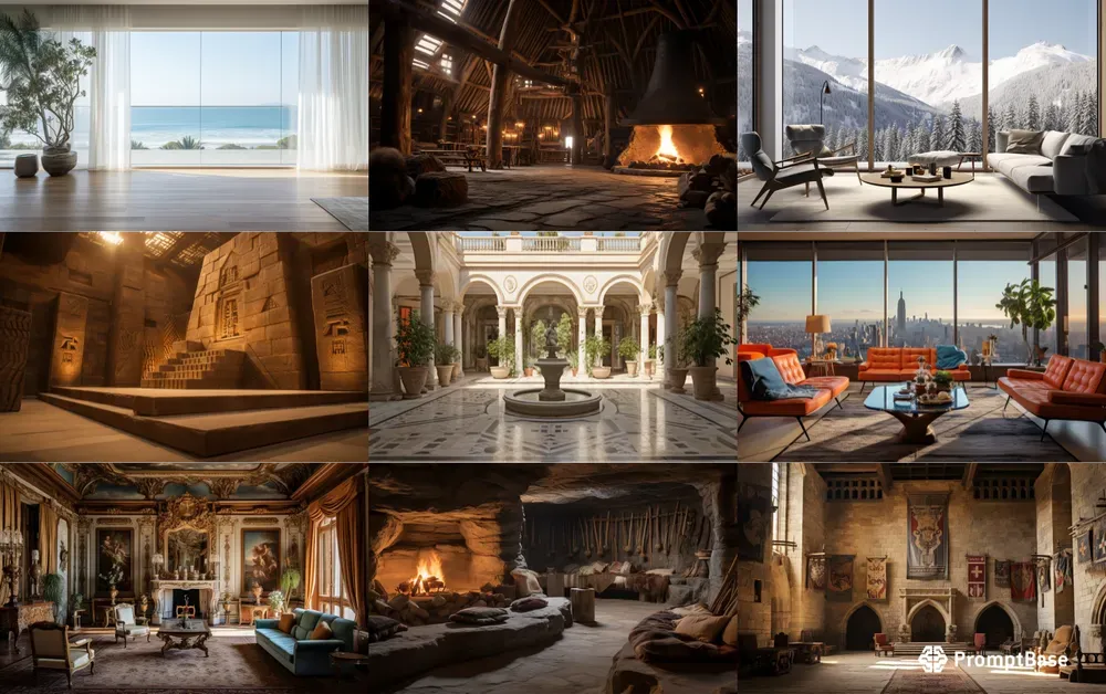 Interior Scene Background Images