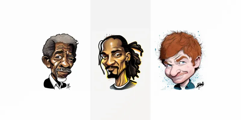 Caricature Sharpie Portraits generated by undefined