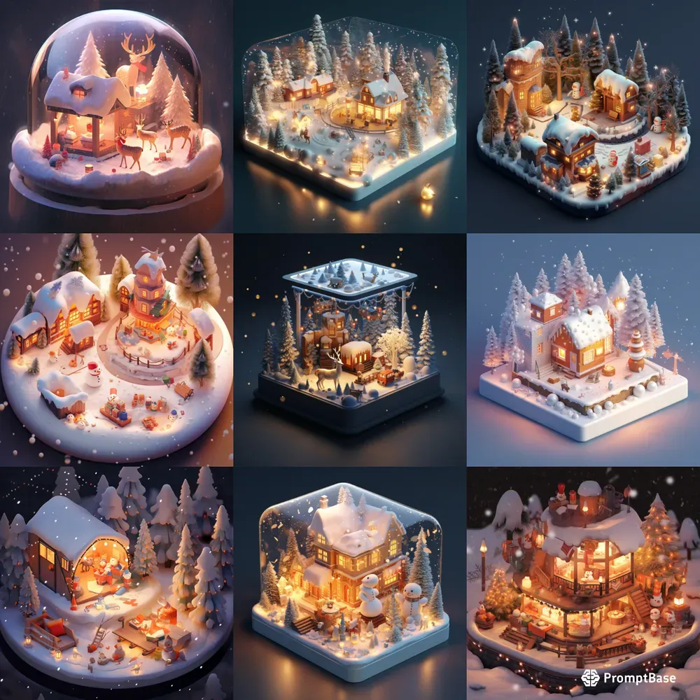 Mini Winter Landscapes