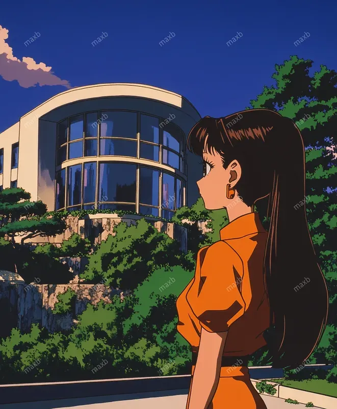 Vintage 80s Anime Cartoon Screengrabs