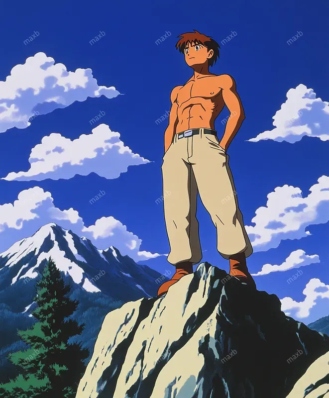 Vintage 80s Anime Cartoon Screengrabs