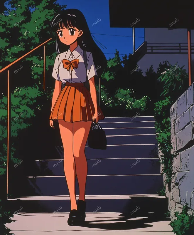 Vintage 80s Anime Cartoon Screengrabs