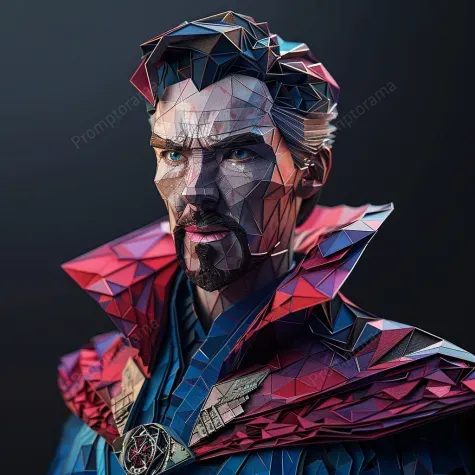 Origami Inspired Low Poly Sculptures