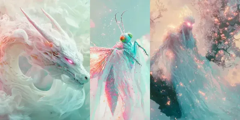 Luminous Moth Dreamweaver generated by undefined