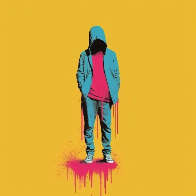 Minimal Banksy Illustrations