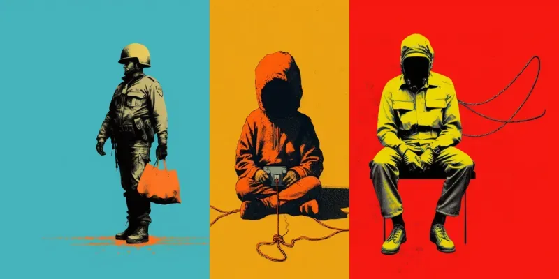 Minimal Banksy Illustrations generated by undefined