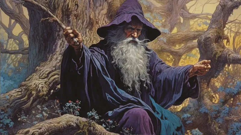 Fantasy 80s Illustration