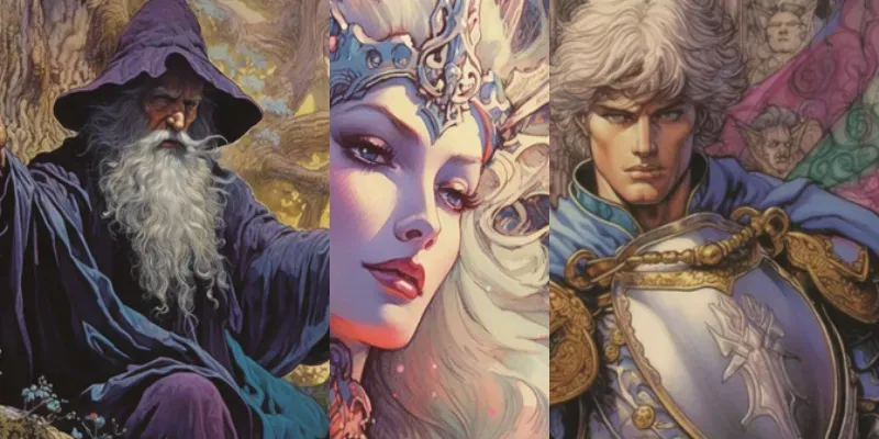 Fantasy 80s Illustration generated by undefined