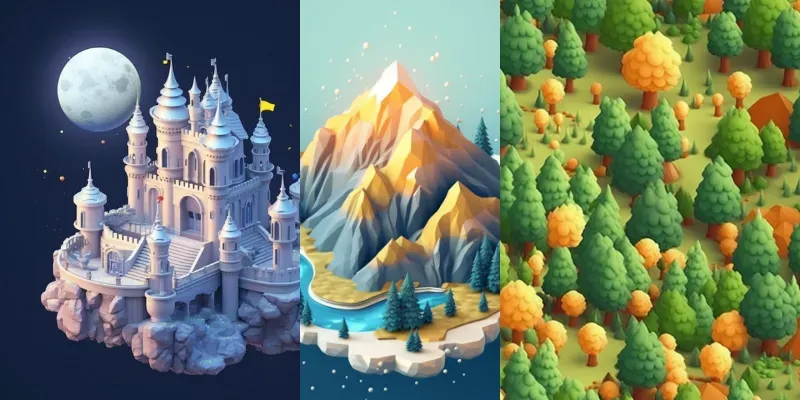 Game Ready 3D Locations generated by undefined