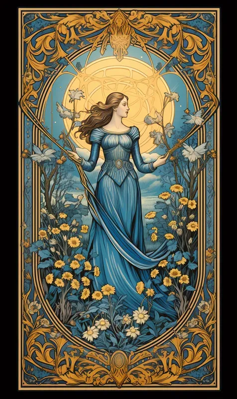 Tarot Art Illustrations High Quality