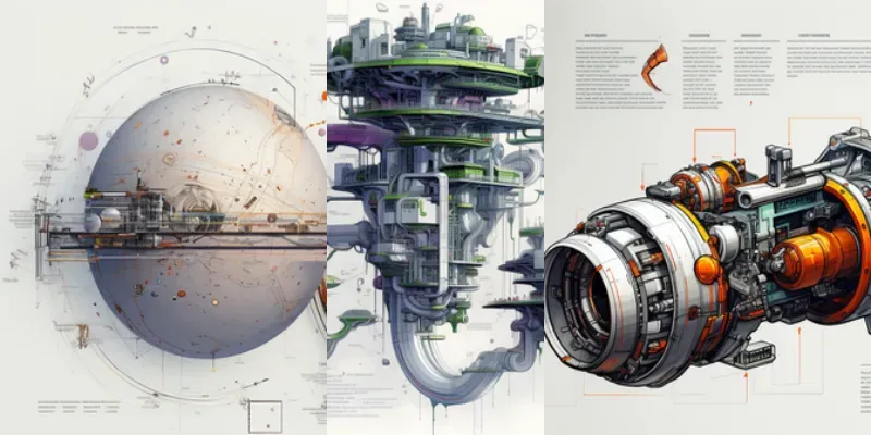 Space Blueprints generated by undefined
