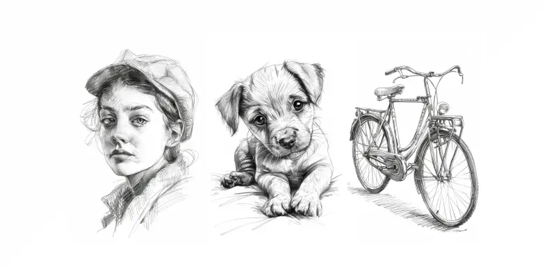 The Art Of Pencil Crosshatching generated by undefined