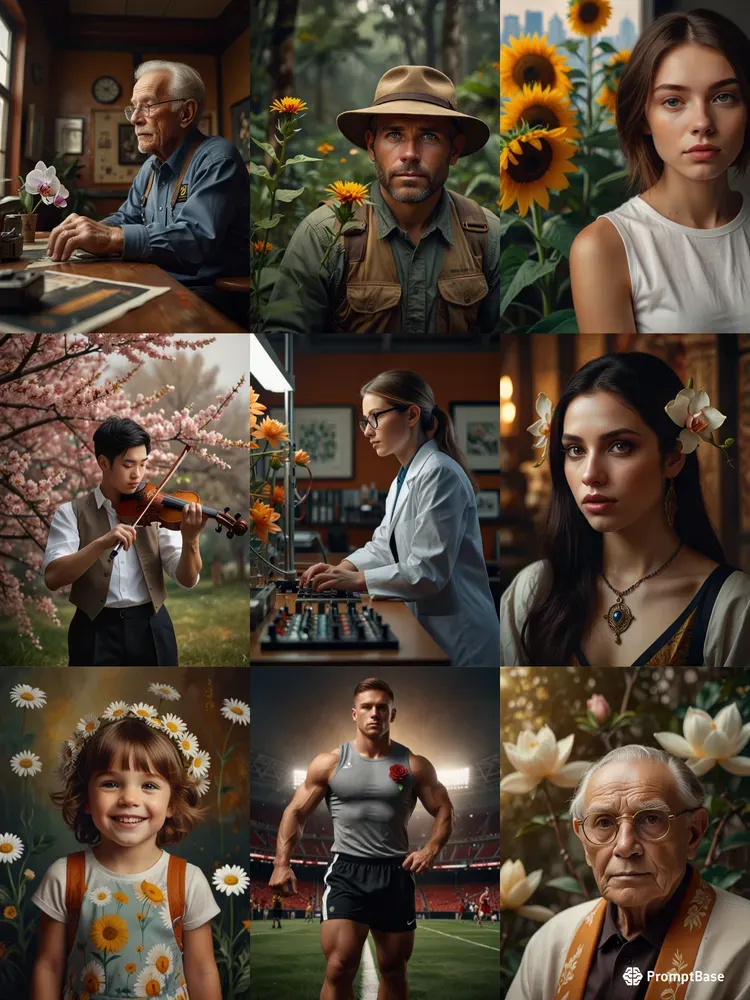 Captivating Hyperrealistic Portraits