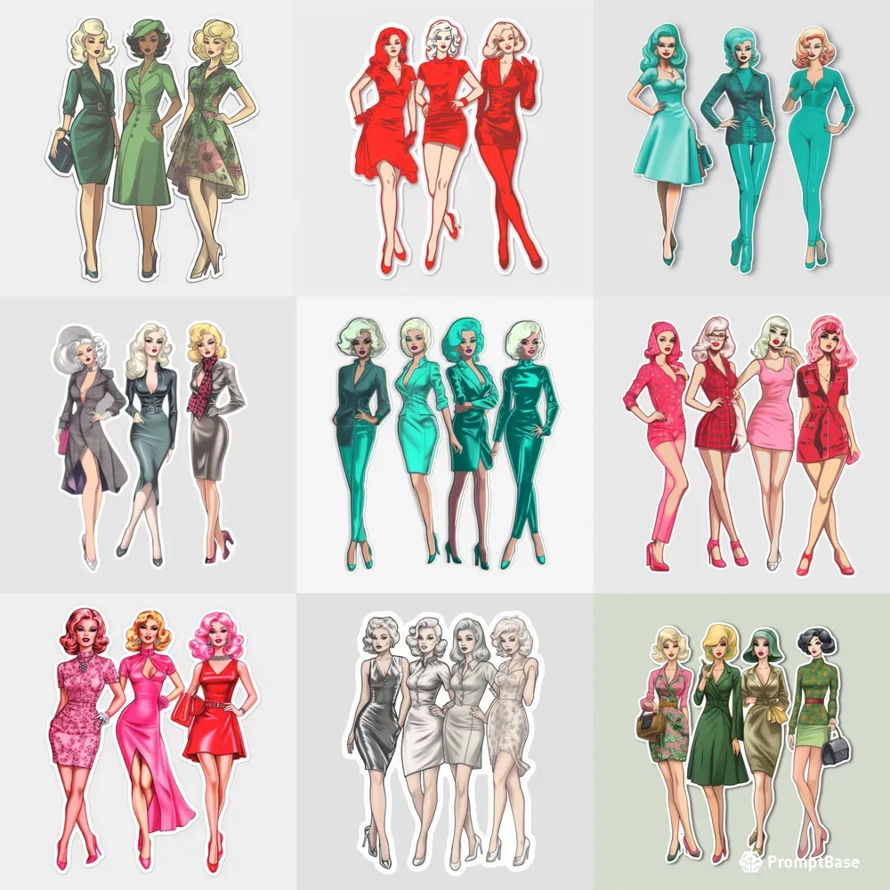 Barbie Stickers