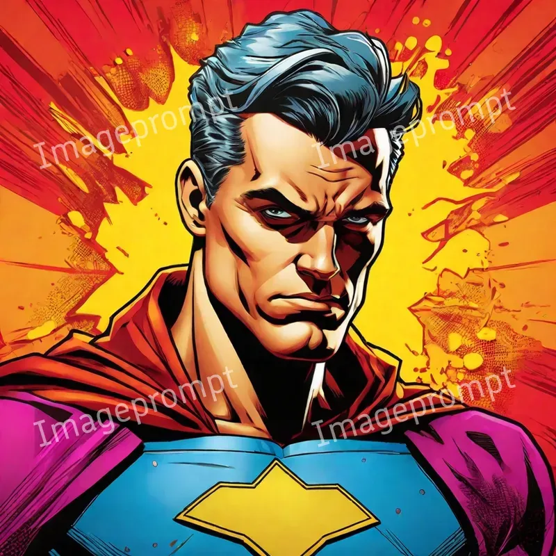 Pop Art Comic Book Illustrations
