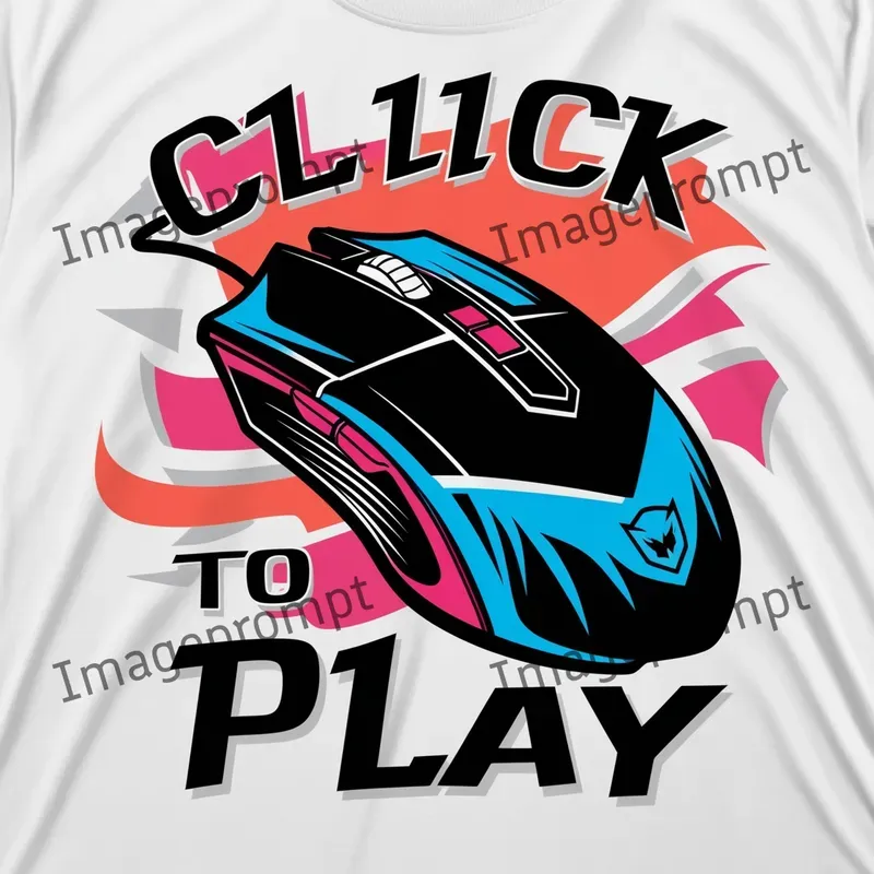 Gamer Vector Illustrations With Texts
