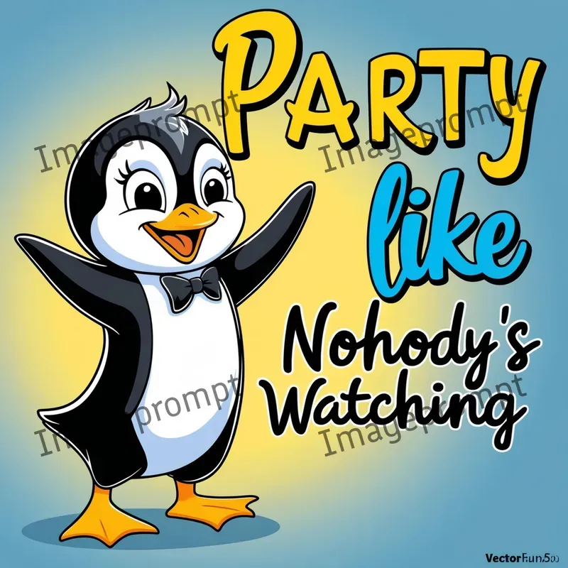 Humorous Vector Meme Text Illustrations