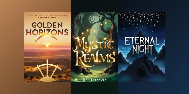 Book Cover Designs With Intriguing Titles generated by undefined