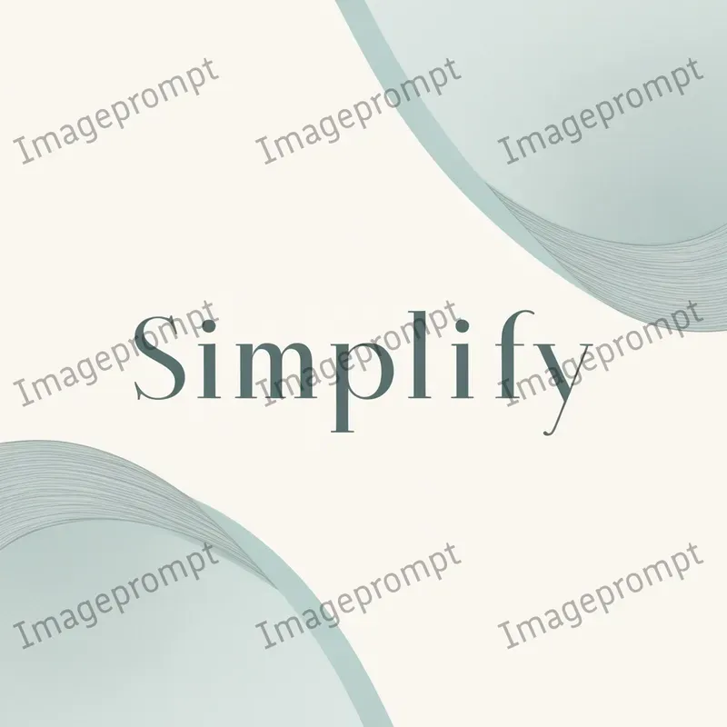 Minimalist Texts And Vector Illustrations